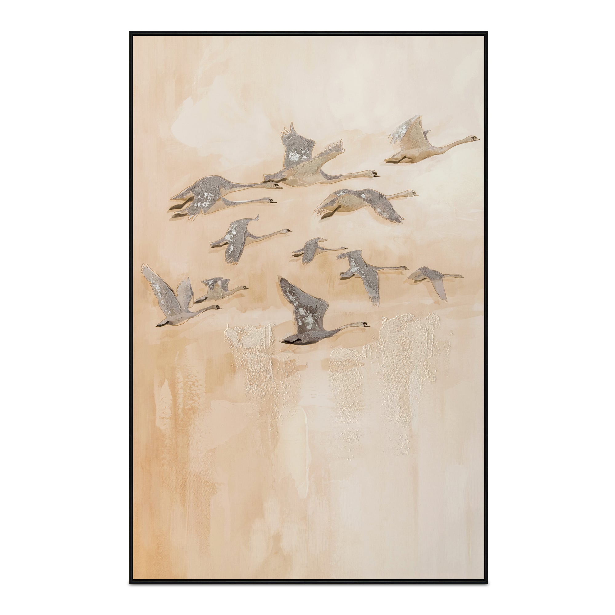 JQ-1052-37_Unison_hero Unison Framed Painting | Moe's Home Collection - JQ-1052-37 - Image 1