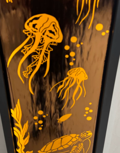 流水摆件循环水现代简约客厅玄关公司乔迁送礼落地礼喷泉水景装饰3