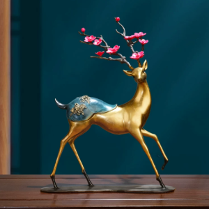 黄铜梅花鹿1