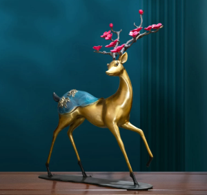 黄铜梅花鹿2
